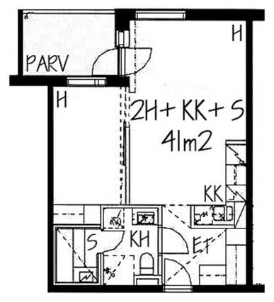 Rental Vantaa Koivukylä 2 rooms