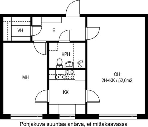Vuokra-asunto Järvenpää Keskusta Kaksio