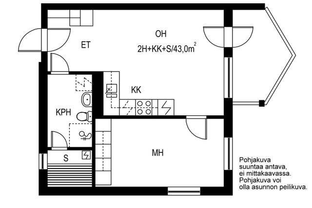 Rental Vantaa Pakkala 2 rooms