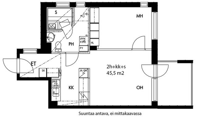 Vuokra-asunto Espoo Leppävaara Kaksio