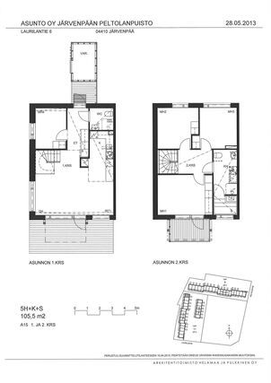 Right of occupancy apartment Järvenpää Peltola 5 +