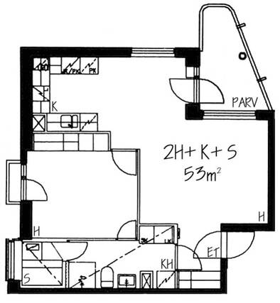 Rental Espoo Leppävaara 2 rooms