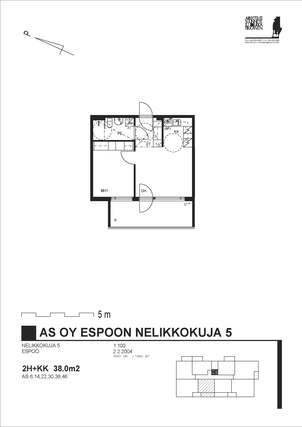 Vuokra-asunto Espoo Matinkylä Kaksio Näköala