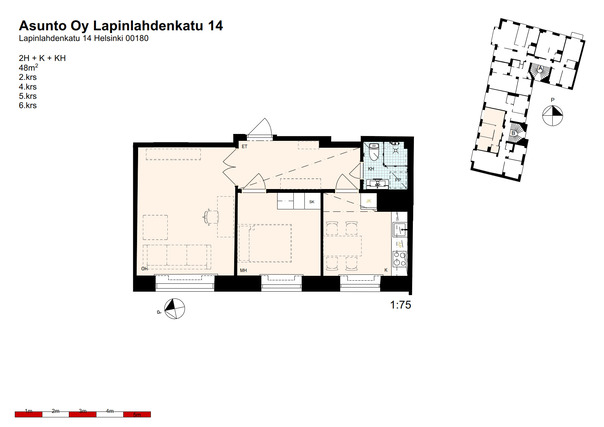 Vuokra-asunto Helsinki Kamppi Kaksio Digistailaus