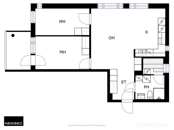 Rental Kerava Keskusta 3 rooms Kampanja