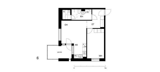 Rental Helsinki Herttoniemenranta 2 rooms Ppolku 4 a   6  Paasivaaranpolku 4 a 6