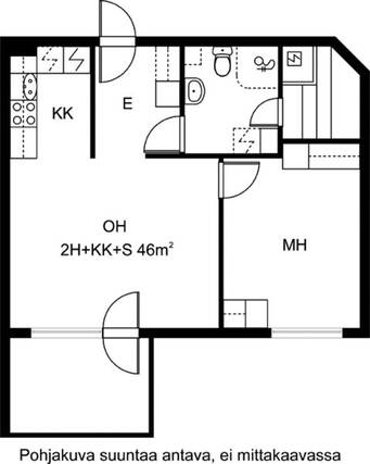 Rental Espoo Kilo 2 rooms