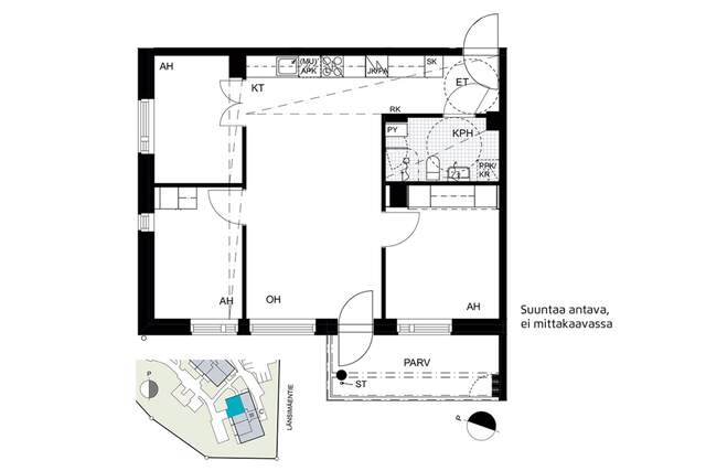 Rental Vantaa Rajakylä 4 rooms