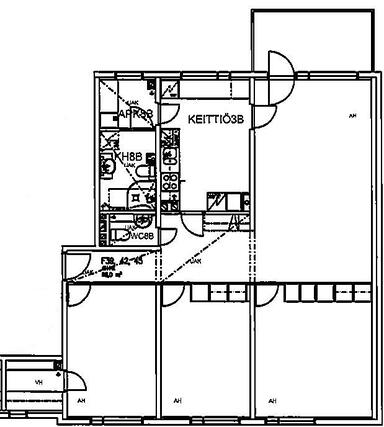 Rental Espoo Olari 4 rooms