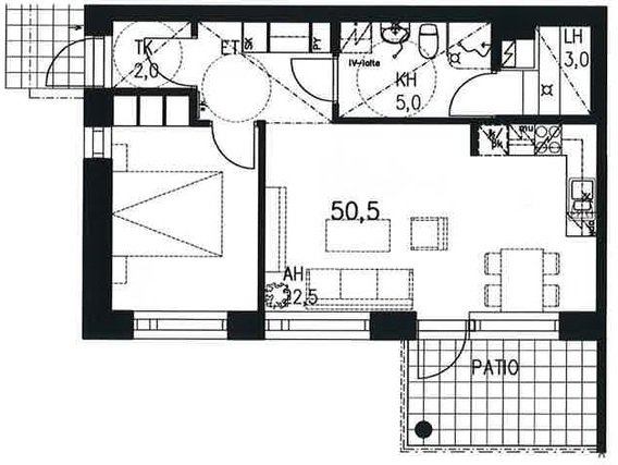 Rental Turku Raunistula 2 rooms