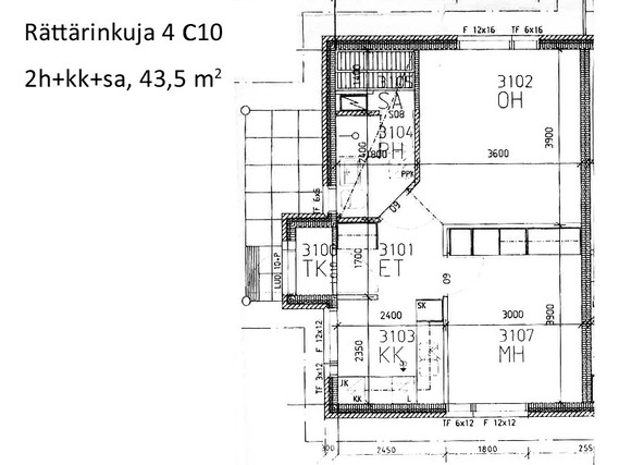 Vuokra-asunto Haapavesi Keskusta Kaksio