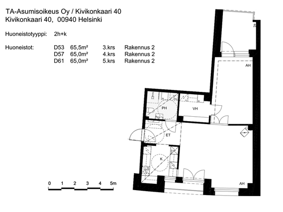 Right of occupancy apartment Helsinki Mellunkylä 2 rooms