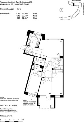 Right of occupancy apartment Helsinki Mellunkylä 4 rooms