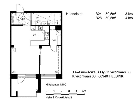 Right of occupancy apartment Helsinki Mellunkylä 2 rooms