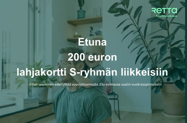Rental Espoo Kauklahti 1 room -
