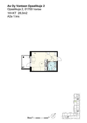 Rental Vantaa Kivistö 1 room Kampanja