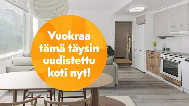 Rental Vantaa Martinlaakso 3 rooms