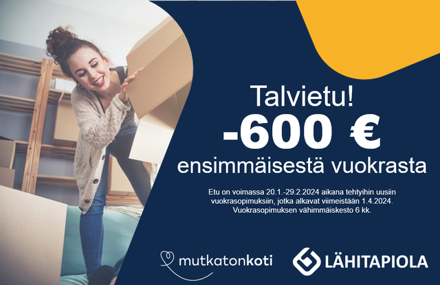 Vuokra-asunto Turku Nummi Kaksio