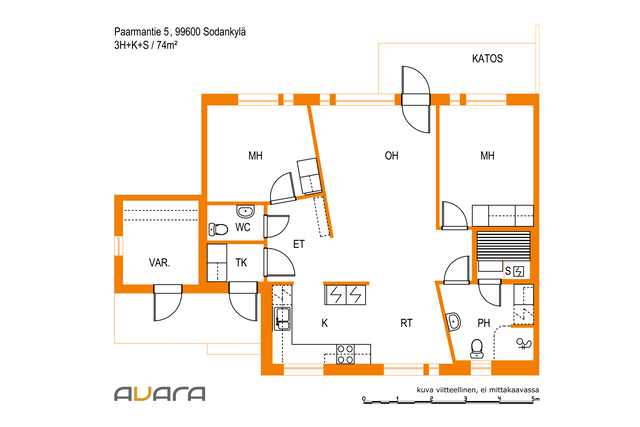 Rental Sodankylä  3 rooms