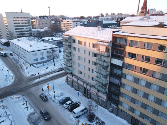 Vuokrataan Kerrostalo Yksiö - Tampere Keskusta Rongankatu 11 C