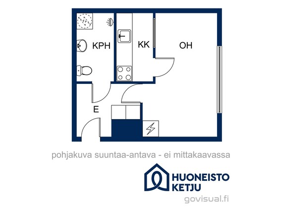 Vuokra-asunto Turku Vasaramäki Yksiö Yleiskuva