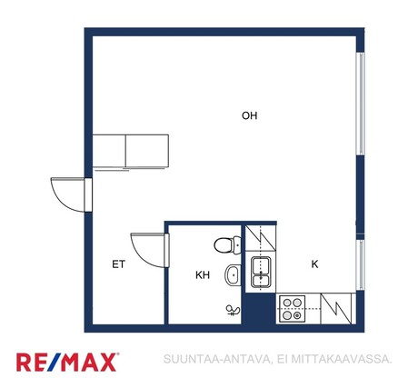 Rental Vantaa Havukoski 1 room Yleiskuva