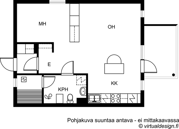 Rental Jyväskylä Heinämäki 1 room -