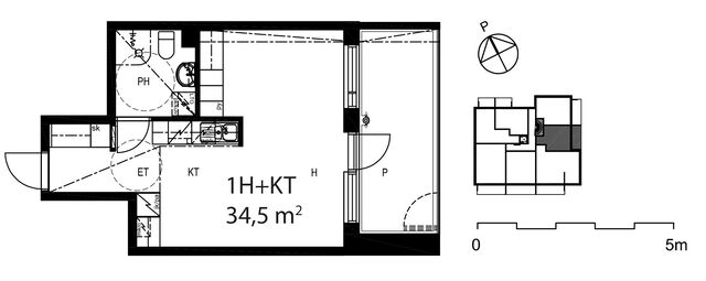 Rental Turku Runosmäki 1 room