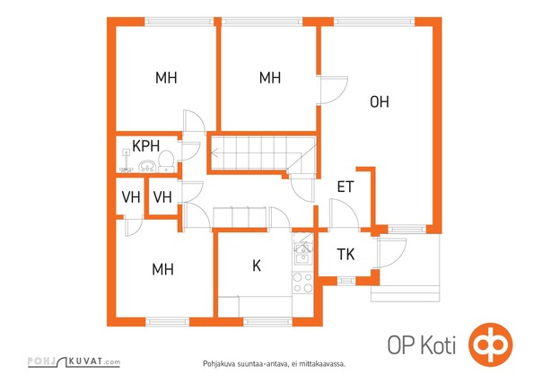Vuokra-asunto Pyhäjärvi  4 huonetta