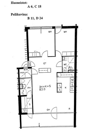 Right of occupancy apartment Espoo Espoonlahti 3 rooms