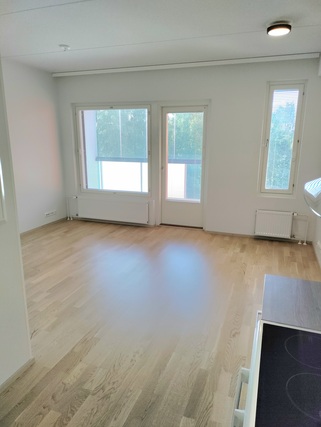 Rental Kangasala Vatiala 1 room Sisustettu kuva, vuokrataan ilman kalusteita.