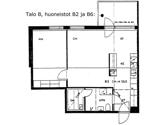 Rental Riihimäki Hirsimäki 2 rooms