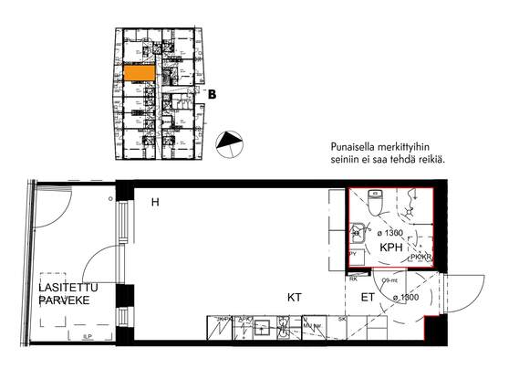 Rental Espoo Finnoo 1 room