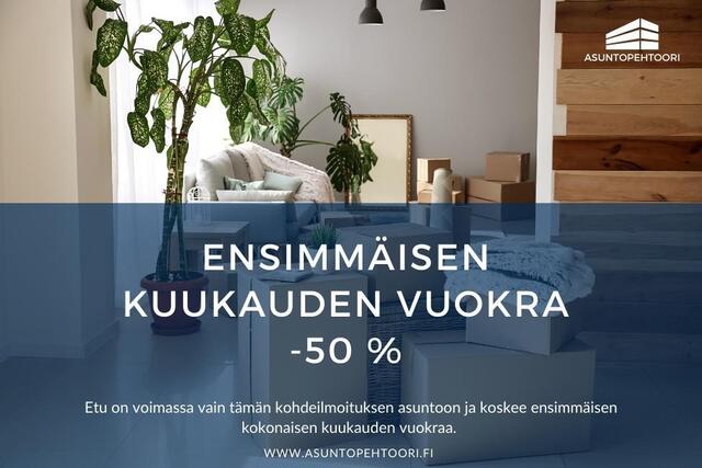 Vuokra-asunto Oulu Heinäpää Yksiö
