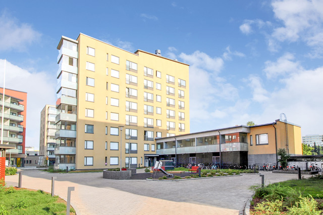 Rental Tampere Kalevanrinne 2 rooms Julkisivu