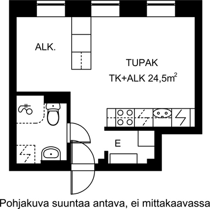 Vuokra-asunto Jyväskylä Rautpohja Yksiö Julkisivukuva