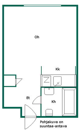 Rental Varkaus  1 room