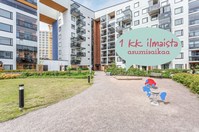 Vuokra-asunto Helsinki Aurinkolahti Kaksio Kampanja