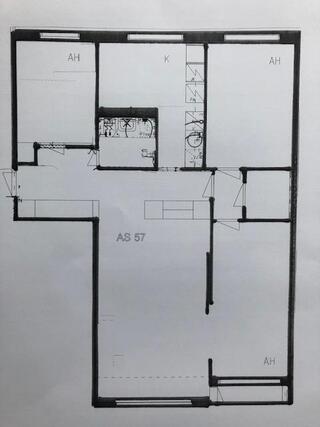 Rental Turku Keskusta 4 rooms Näkymä parvekkeelta tuomiokirkolle