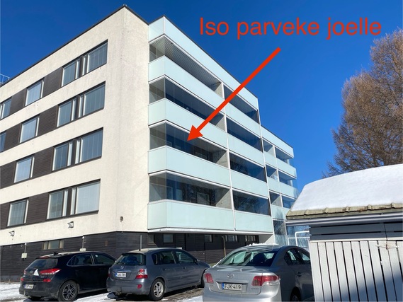 Vuokra-asunto Rovaniemi Keskusta Kaksio