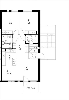 Right of occupancy apartment Espoo Espoonlahti 3 rooms