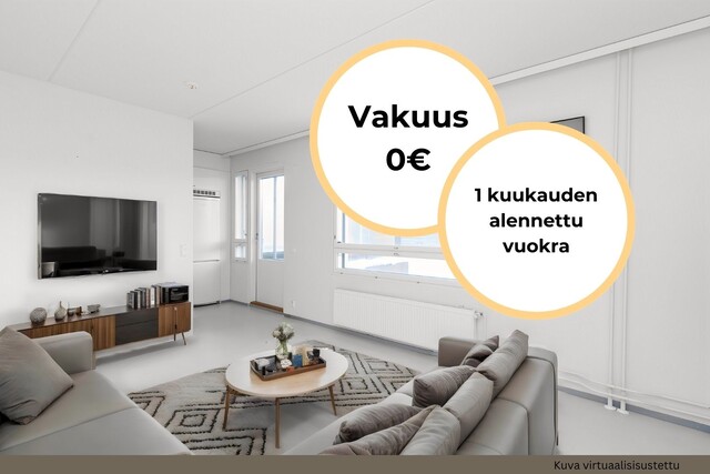 Rental Lahti Ankkuri 2 rooms Yleiskuva