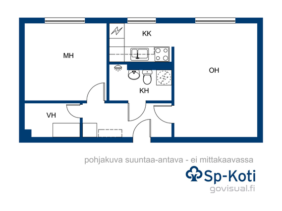 Vuokra-asunto Järvenpää Jamppa Kaksio