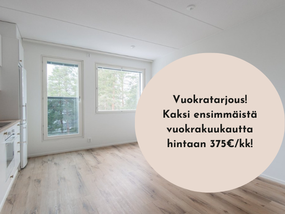 Vuokra-asunto Jyväskylä Aittorinne Yksiö