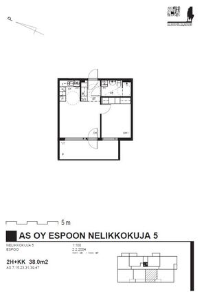 Rental Espoo Matinkylä 2 rooms Näköala