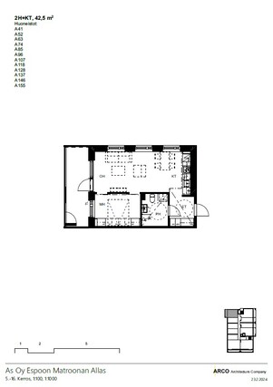 Rental Espoo Finnoo 2 rooms Kampanja