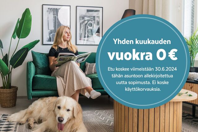 Vuokra-asunto Helsinki Jakomäki Yksiö