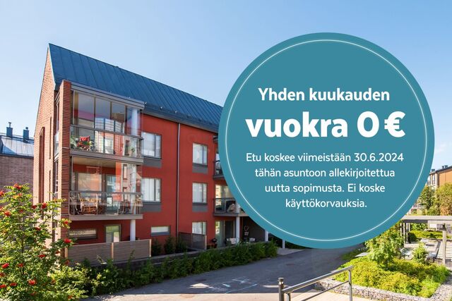 Vuokra-asunto Helsinki Kuninkaantammi Yksiö