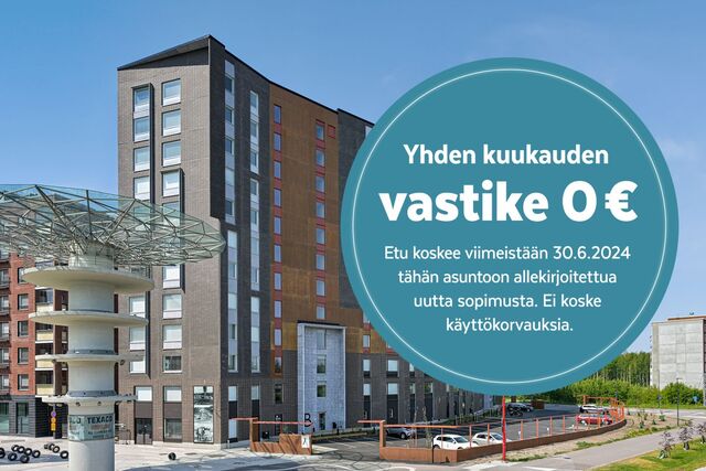 Right of occupancy apartment Vantaa Keimola 2 rooms