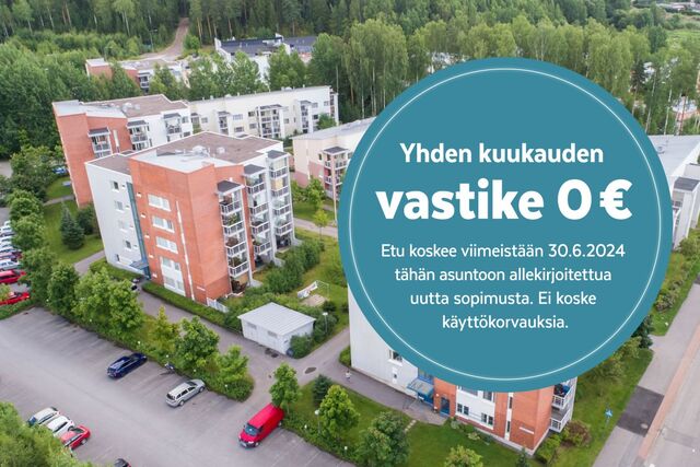 Right of occupancy apartment Vantaa Mikkola 3 rooms